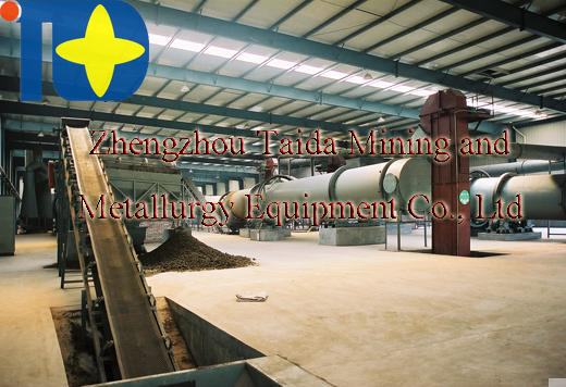 Fertilizer drying machine